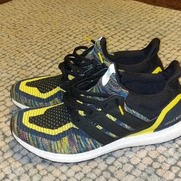 ultra boost shock yellow